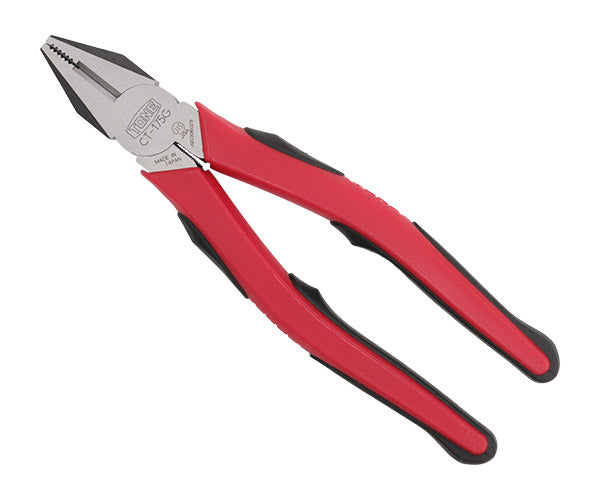 TONE ペンチ(マスターグリップタイプ) 190mm (CT-175G)(4953488209471) トネ