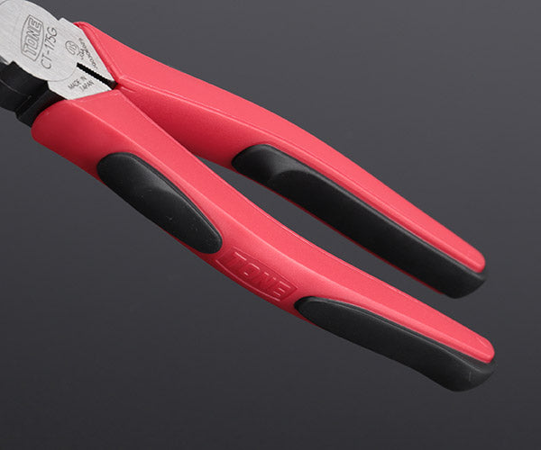 TONE ペンチ(マスターグリップタイプ) 190mm (CT-175G)(4953488209471) トネ