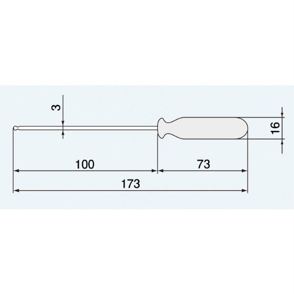 エンジニア ボールドライバー3.0mm (DB-30) (4989833013301) ENGINEER