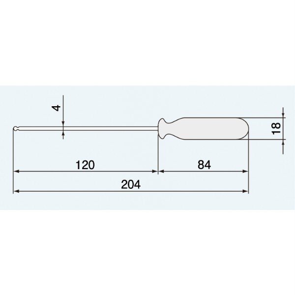 エンジニア ボールドライバー4.0mm (DB-40) (4989833013400) ENGINEER