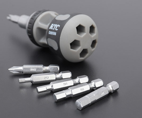 KTC DBRS06 ラチェットスタッビドライバー