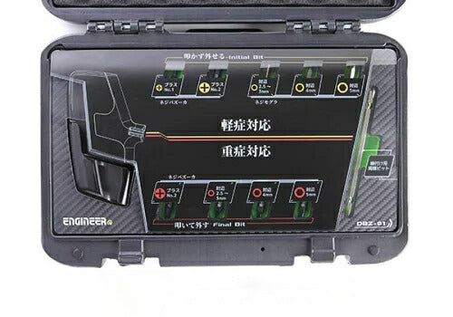 ENGINEER エンジニア ネジ外し工具 最終兵器 ネジバズーカ&モグラセット DBZ-01