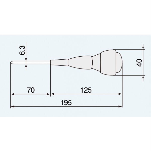 エンジニア マスターグリップドライバー -6×1.0 (DG-09) (4989833011093) ENGINEER