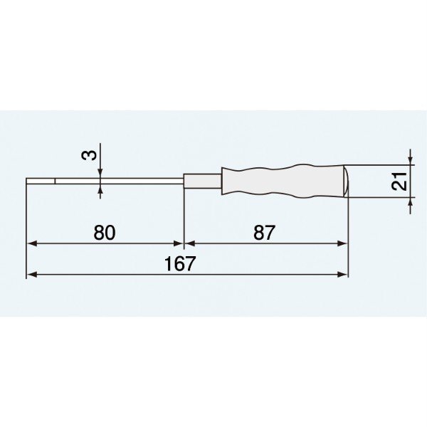 エンジニア ミニソフトドライバー -3×0.4 (DG-21) (4989833011215) ENGINEER