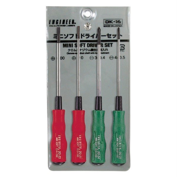 エンジニア ミニソフトドライバーセット (DK-16) (4989833016166) ENGINEER