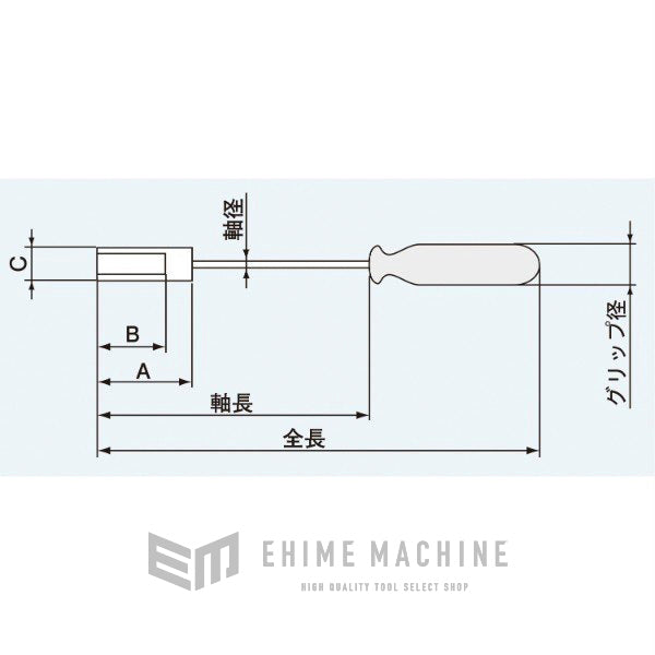 エンジニア ナットドライバー 5.5mm (DN-05) (4989833017057) ENGINEER