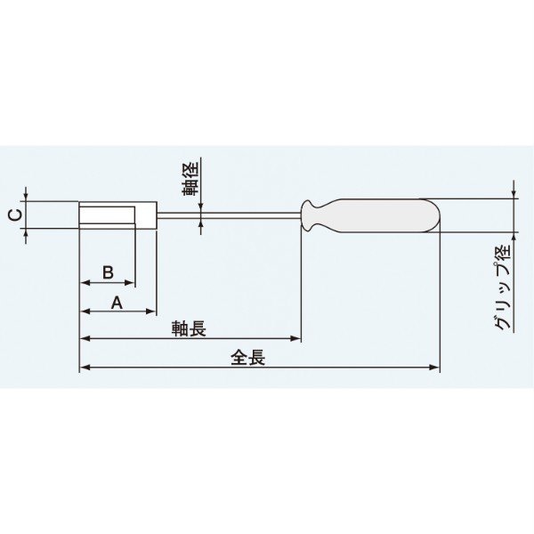 エンジニア ナットドライバー 7.0mm (DN-07) (4989833017071) ENGINEER