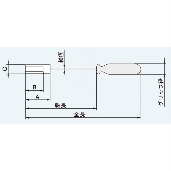 エンジニア ナットドライバー 12.0mm (DN-12) (4989833017125) ENGINEER