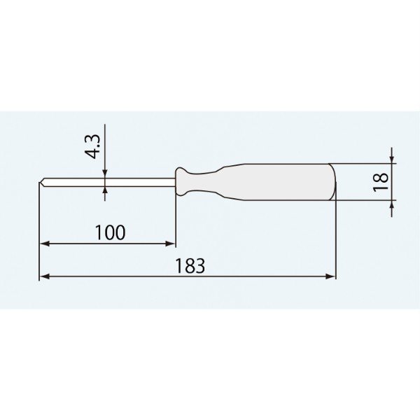 エンジニア プロユースドライバー -4.3×0.5 (DP-34) (4989833018344) ENGINEER
