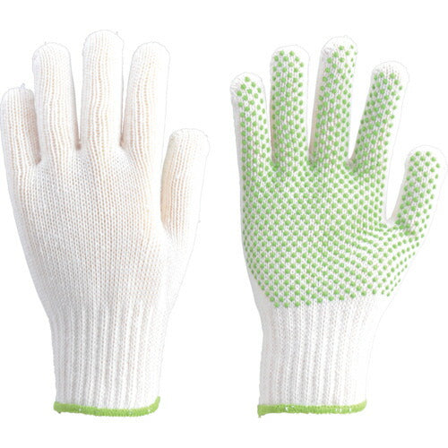 TRUSCO リサイクルすべり止め手袋 フリーサイズ DPM-PET75A