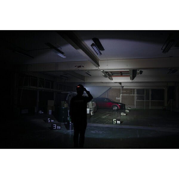 GENTOS LEDヘッドライト ドラグフォース DRF-233D ジェントス LED ライト 明るい アウトドア 防災 電池式 おしゃれ 作業灯