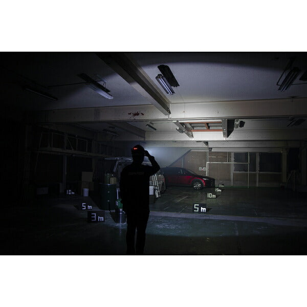 GENTOS LEDヘッドライト ドラグフォース DRF-333D ジェントス LED ライト 明るい アウトドア 防災 電池式 おしゃれ 作業灯