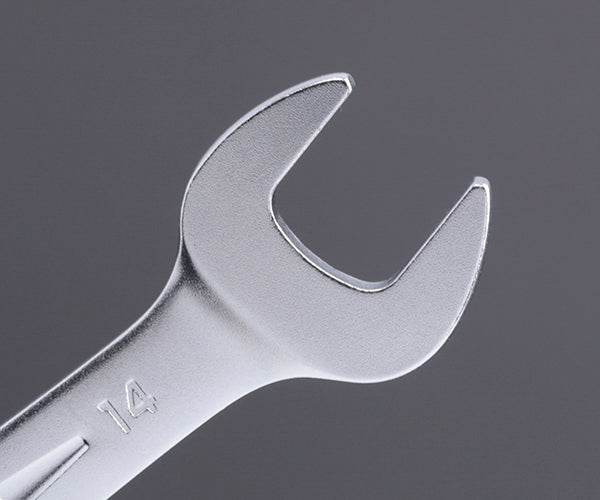 TONE 両口スパナセット 7本組 メッキ処理 1300g (DS700)(4953488297225) トネ