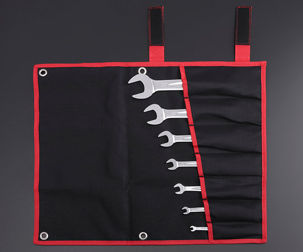 TONE 両口スパナセット 7本組 メッキ処理 1300g (DS700)(4953488297225) トネ