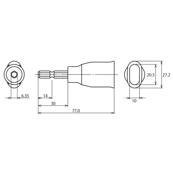 ロブテックス フォームタイ用ソケット“ストロック” K型フォームタイ用 DSFK エビ LOBSTER ロブスター エビ印工具 LOBTEX