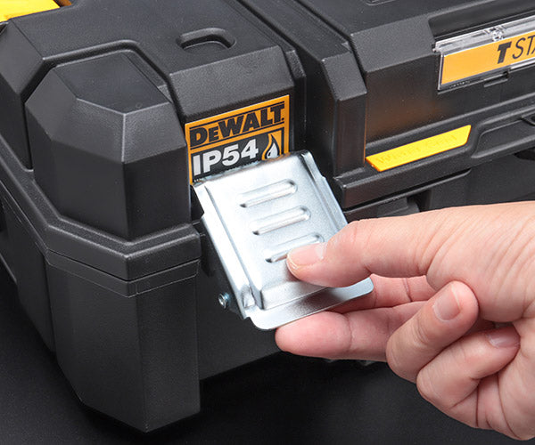 デウォルト ティースタック2.0 スモールBOX (DWST83345-1) TSTAKシリーズに連結可能 電動工具入れ DEWALT 日本正規品 (4536178894197)
