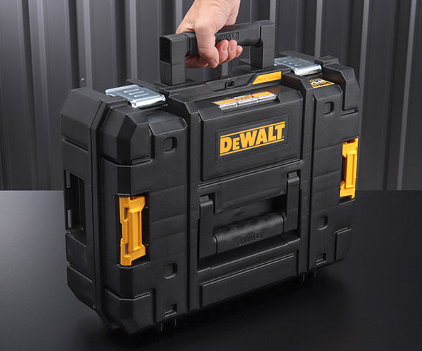 デウォルト ティースタック2.0 スモールBOX (DWST83345-1) TSTAKシリーズに連結可能 電動工具入れ DEWALT 日本正規品 (4536178894197)
