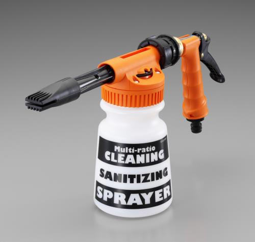 エスコ 900ml クリーニングガン(プラグ付) EA124LA-17P ESCO