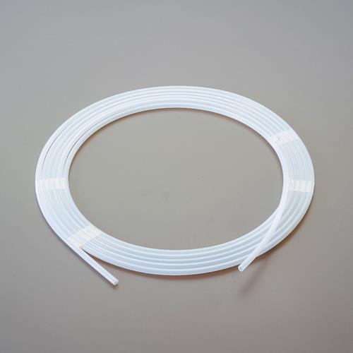 エスコ 8.0/10.0mmx10m フッ素樹脂チューブ(PTFE) EA125FK-810B ESCO