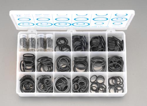 エスコ φ3-38mm オーリングセット(29サイズ/メトリック) EA423RB-100 ESCO