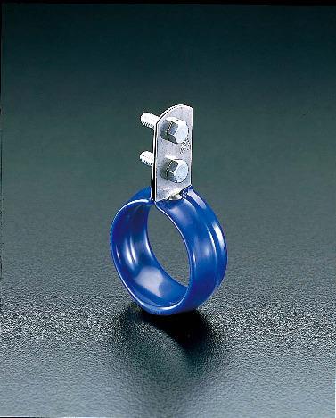 エスコ 28.58mm ステンレス管用立バンド(5個) EA440CH-25 ESCO