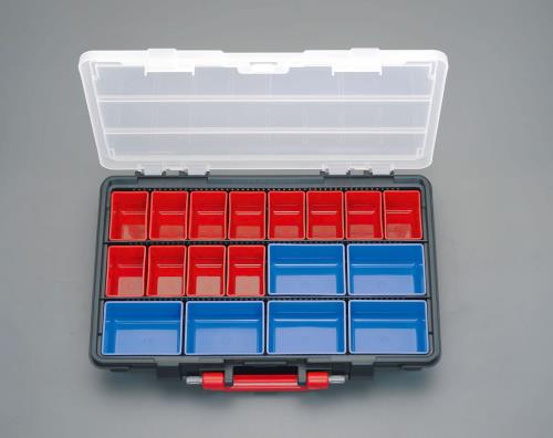 エスコ 447x293x 85mm パーツケース(トレー付) EA508MD-44 ESCO