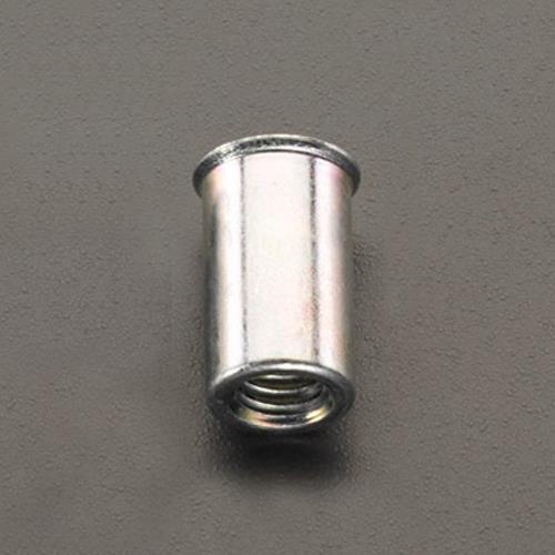 エスコ M 6 カシメナット(スチール製/25個) EA527NA-26 ESCO