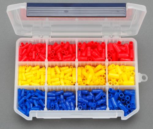 エスコ V-1.25~5.5 絶縁キャップセット(圧着端子用) EA538LG-36 ESCO