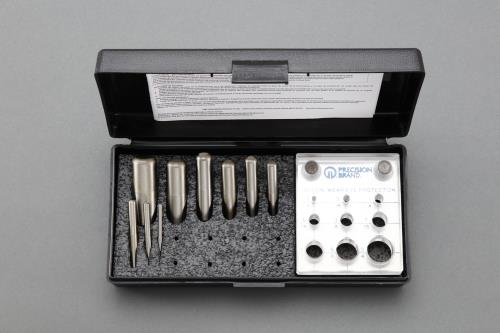 エスコ 1/8- 3/4 パンチ&ダイスセット EA576AD-3 ESCO