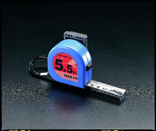 エスコ 19mmx5.5m メジャー(ブレーキ/クリップ付) EA720HC-5.5 ESCO