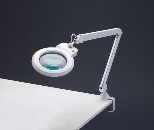 エスコ x2.25/170mm アームルーペ(56灯LEDライト付) EA756TW-2B ESCO