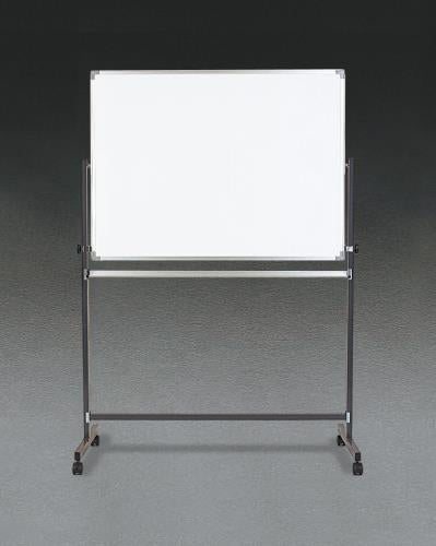 エスコ 1500x900mm ホワイトボード(スタンド付) EA761LE-150 ESCO