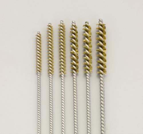 エスコ 6本組 ミニチュアブラシ(真鍮) EA819EP-100 ESCO