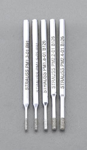 エスコ 5本組 CBNバー(3mm軸) EA819SY-38 ESCO