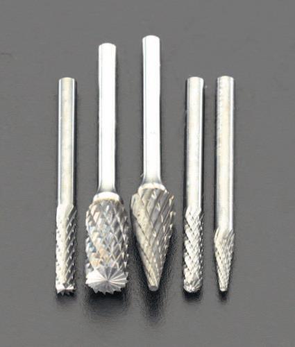 エスコ 5本組 超硬カッター(3mm軸) EA819XP ESCO