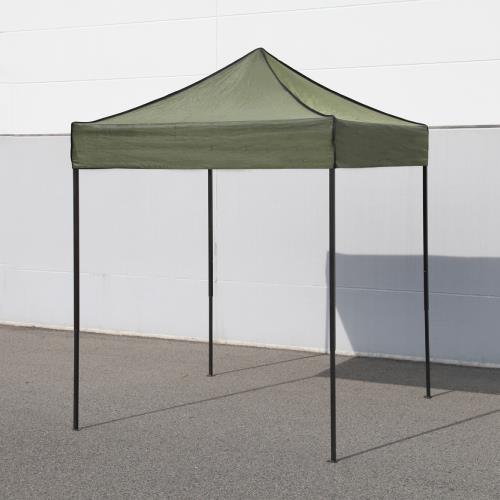 エスコ 2.0x 2.0m 四脚テント(OD色/張ロープ冠付) EA915-17A ESCO