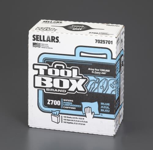 エスコ 216x420mm 工業用ワイパー(特厚/100枚) EA929AC-38 ESCO