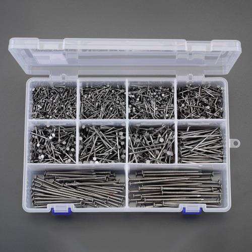 エスコ 1.5-3.75mm 丸釘セット(10サイズ) EA945TC-10A ESCO