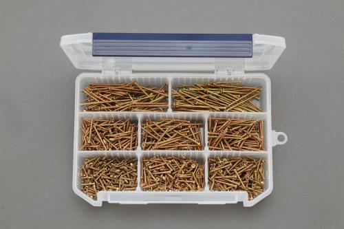 エスコ 2.6mm 木工用ビスセット(極細) EA949FY ESCO