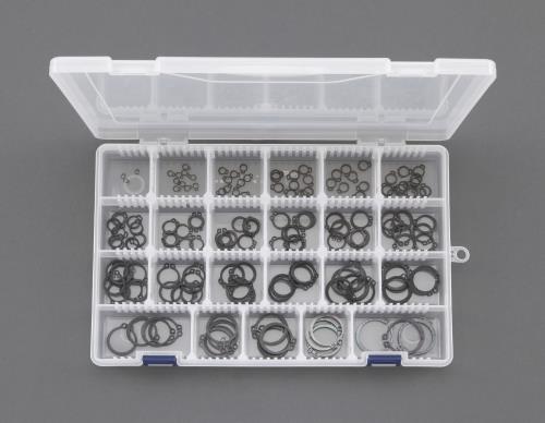 エスコ 3 -25mm 軸用スナップリングセット EA949PA-2 ESCO