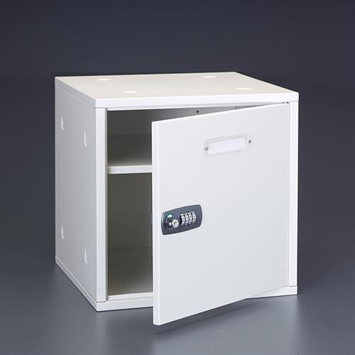 エスコ 350x350x350mm(6個) セキュリティキャビネット(連結式) EA954DJ-84 ESCO