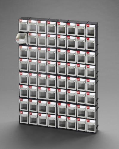 エスコ 606x 87x 812mm/8列 8段 マルチストール EA957FM-88 ESCO