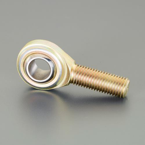 エスコ M10xP1.5 ロッドエンド(無給油式/雄ネジ/左ネジ) EA966DG-10A ESCO