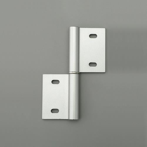 エスコ 70x102mm 40角用アルミ旗丁番(左用) EA976CB-63 ESCO