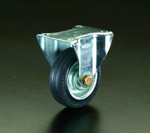 エスコ 100mm キャスター(固定金具) EA986GA-100 ESCO