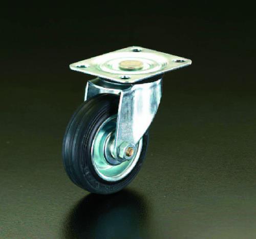 エスコ 125mm キャスター(自在金具) EA986GB-125 ESCO