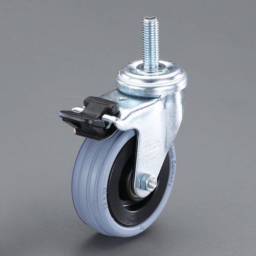 エスコ 50mm/M10 キャスター(自在・ネジ・ブレーキ付) EA986GF-11 ESCO