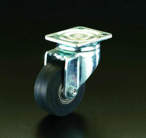 エスコ 125mm キャスター(自在金具) EA986HF-125 ESCO