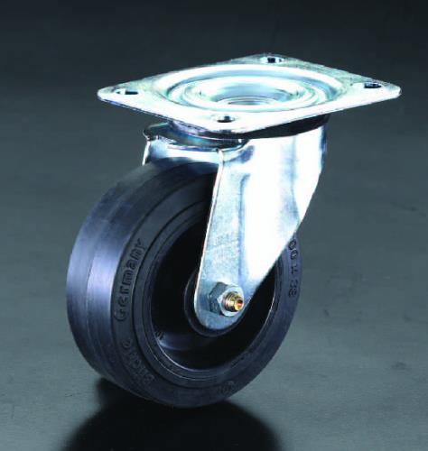 エスコ 200mm キャスター(自在金具) EA986HY-200 ESCO