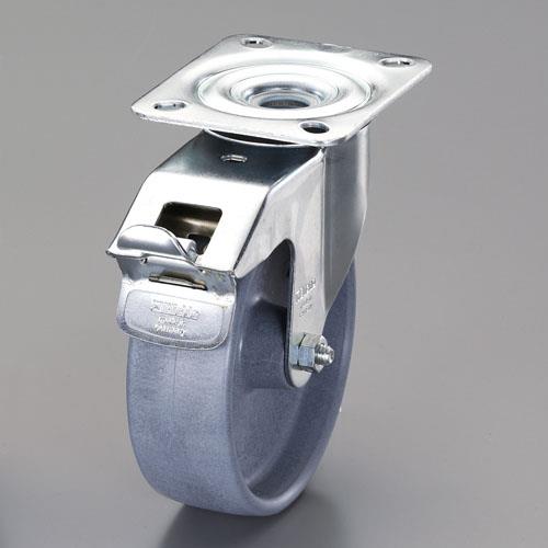 エスコ 125mm キャスター(自在金具・ESD/ブレーキ付) EA986JR-22 ESCO
